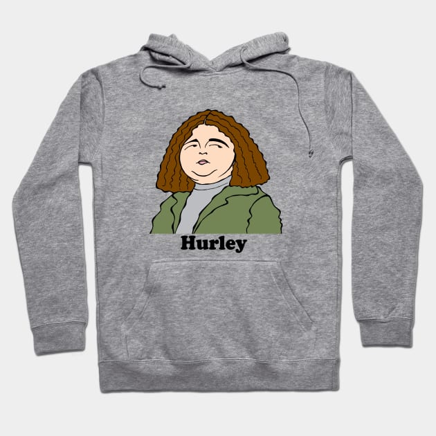 HURLEY FROM LOST FAN ART! Hoodie by cartoonistguy